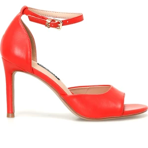 Nine West Perra 3fx Kırmızı Kadın Topuklu Sandalet