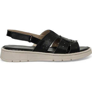 166243.Z4FX Siyah Kadın Comfort Sandalet