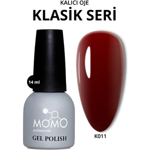 Momo Professional Kalıcı Oje K011 Vişne Bordo 14 ml