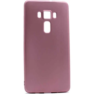 Megafox Teknoloji Asus Zenfone 3 ZE552KL Uyumlu Kılıf Premier Silikon Kapak, Rose Gold