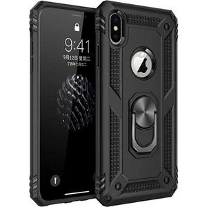 Megafox Teknoloji Apple iPhone x Uyumlu Kılıf Vega Kapak, Siyah