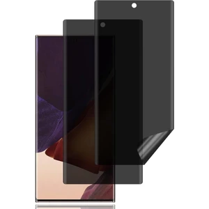 M.TK Moveteck Samsung Galaxy Note 20 Ultra Ekran Koruyucu Hayalet Seramik Cam Mat Privacy Tam Kaplar Oval Kavisli