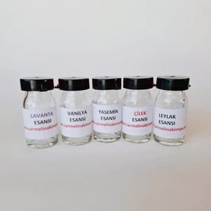 5li Mum Esansı Leylak-Yasemin-Lavanta-Vanilya-Çilek