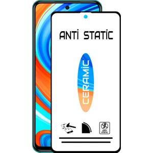 Caseworld Xiaomi Redmi Note 9 Pro Tam Kaplayan Anti Statik Kırılmayan Seramik Nano Esnek Ekran Koruyucu Cam
