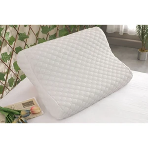 Tago Home Ortopedik Çift Taraflı Visco Yastık Boyun Fıtığı Boyun Düzleşmesi DESTEKLI-51X41X13CM 1000GR
