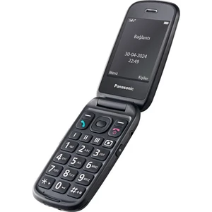 KX-TU550EXB Katlanabilir Renkli Ekran 4g Tuşlu Cep Telefonu Siyah (2 Yıl Türkiye Distribütör Garantili) Siyah