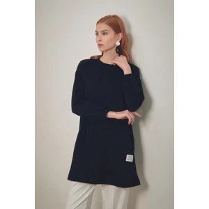 Basic Bisiklet Yaka Tunik