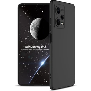 Megafox Teknoloji Xiaomi Redmi Note 12 Pro 5g Uyumlu Kılıf Ays Kapak, Siyah