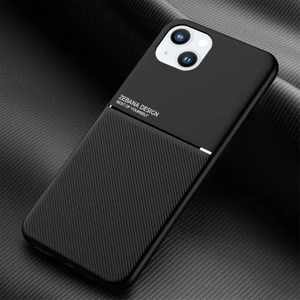 Apple iPhone 15 Plus Uyumlu Kılıf Zebana Design Silikon Kılıf Siyah
