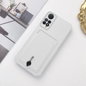 Xiaomi Redmi Note 11 4g Uyumlu Kılıf Zebana Kartlıklı Sweet Yumuşak Silikon Kılıf Beyaz