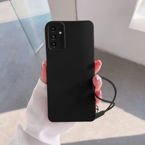 Samsung Galaxy A15 Uyumlu Kılıf Zebana Love Yumuşak Silikon Kılıf Siyah
