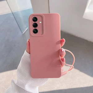Samsung Galaxy A15 5g Uyumlu Kılıf Zebana Love Yumuşak Silikon Kılıf Pembe