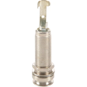 Silindir Klips Uç Pimi Mono Panel Çıkış Jak Soketi Elektro Gitar Bas 6.35MM (Yurt Dışından)