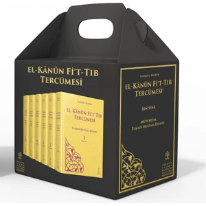 El-Kânûn Fi't-Tıb Tercümesi (6 Cilt Takım) - Tokadî Mustafa Efendi (Ciltli)