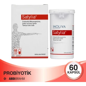 Probiyotik Çinko ve Krom İçeren Takviye Edici Gıda 60 Kapsül – Abdi İbrahim