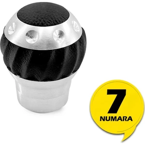 Mega Oto Market [brand] Vites Topuzu Universal Her Araca Uyumlu Spor Metal Vites Topuzu No:7