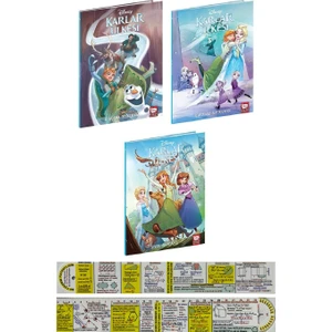 Disney Karlar Ülkesi 3'lü Çizgi Roman Seti - Matematik Öğreten Ayraç