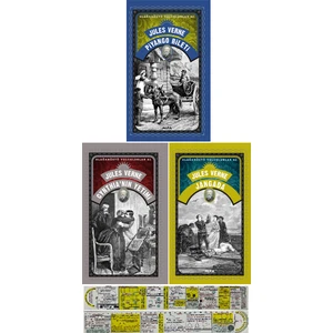 Piyango Bileti - Cynthia'nın Yetimi - Jangada - 3 Kitap - Jules Verne + Matematik Öğreten Cetvel
