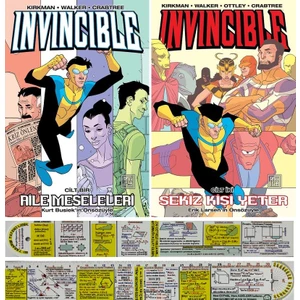 Invincible 1 - Invincible 2 + Matematik Öğreten Cetvel