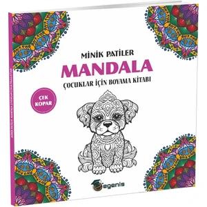 Minik Patiler-Çocuklar Için Mandala Boyama-Egenis Yayınları