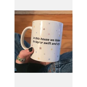 Taylor Swift Yıldızlı Kupa Bardak