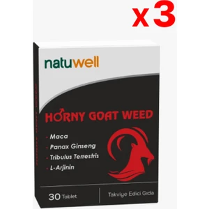 Horny Goat Weed 30 Tablet -3 Adet