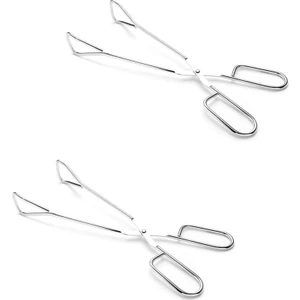 Pasta Kek Ekmek Kelepçesi Izgara Gıda Kızartma Klip Mutfak Maşası Paslanmaz Çelik Pişirme Büfe Piknik Barbekü Pense (Yurt Dışından)