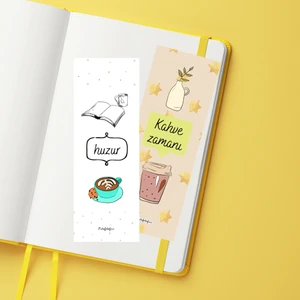 Kahveci Kitap Ayracı 2'li