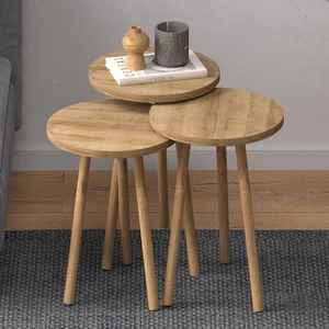 Monte Sehpa Roma Zigon Sehpa Atlantik Çam