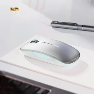 M5 Kablosuz Fare, Şarj Edilebilir Sessiz Kullanım 2.4g Işıklı USB Mouse