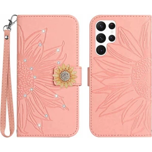 SZY Market Samsung Galaxy S24 Ultra Flip Cüzdan Kredi Kartı Kartı Tutucu Pu (Yurt Dışından)