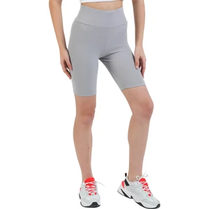 Yüksek Bel Toparlayıcı Kısa Şort Spor Fitilli Biker Tayt