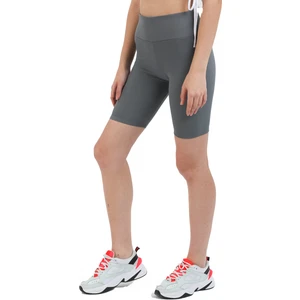 Yüksek Bel Toparlayıcı Kısa Şort Spor Fitilli Biker Tayt