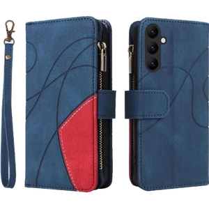 Manyi Mall Samsung Galaxy A25 5g Fermuar Cüzdan Tarzı Kickstand Koruyucu Kılıf (Yurt Dışından)