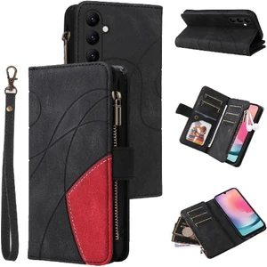 Manyi Mall Samsung Galaxy A25 5g Fermuar Cüzdan Tarzı Kickstand Koruyucu Kılıf (Yurt Dışından)