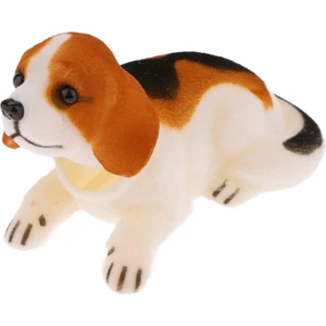 Araba Araç Dekorasyonu Için Sallanan Kafa Beagle Köpek Araba Dash Süsleri Köpek Yavrusu (Yurt Dışından)