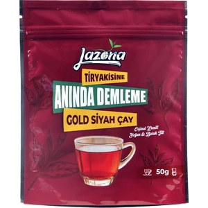 Anında Çay Demleme Tiryakisine Klasik Gold Siyah Çay 25 Li Tek Dem Paket