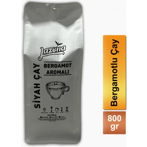 Bergamotlu Siyah Çay 800 G - Iki Kere Filtre Edilmiş , Berrak , Earl Grey Lezzeti