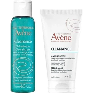 Cleanance Detox Mask 50 ml + Cleanance Cleansing Gel 100 ml Hediyeli Bakım Kiti