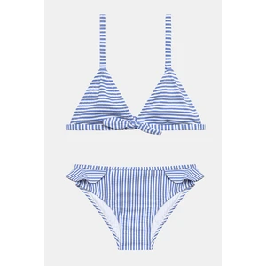 Kız Çocuk Marine Triangle Üçgen Çok Renkli Bikini Takımı