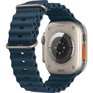 Apple Watch Lacivert Renk Ocean Kordon – 1-9, SE, 42-49mm, GS, DT Pro, T500 Ultra & Ultra2 Uyumlu