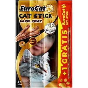 Eurocat Kuzu Etli Kedi Ödül Maması 4 Adet (4x5gr)20 Gr
