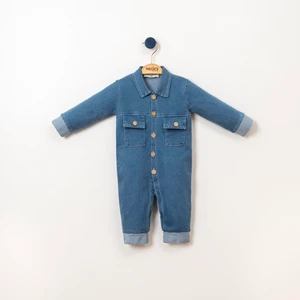 Necix's Düğmeli Bebek Kot Tulum