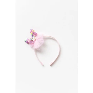 Pırıltılı Unicorn Detaylı Kız Çocuk Taç