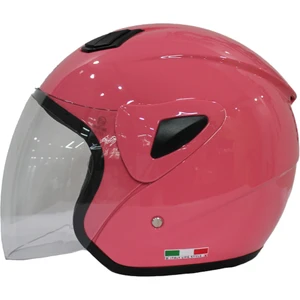 700 Pembe Yarım Kask