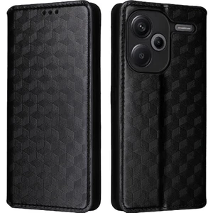Manyi Mall Xiaomi Not 13 Pro Artı 5g Manyetik Kapatma 3D Desen Kart Yuvaları (Yurt Dışından)