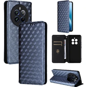 Manyi Mall Realme 12 Pro/12 Pro Artı 5g Kart Yuvaları Tutucu 3D Desen Pu (Yurt Dışından)