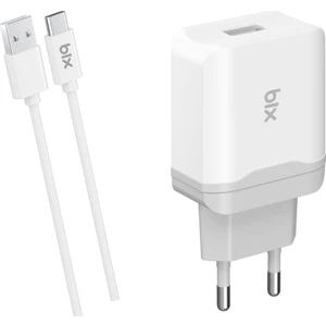 BX-QC30C , Xiaomi, Huawei Uyumlu 18W Hızlı Qualcoom 3.0 Şarj Adaptörü & Type-C Kablo