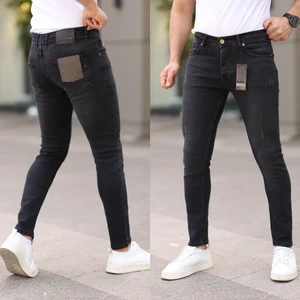 Redcode Jeans Erkek Yırtık Model Likralı Kot Pantolon