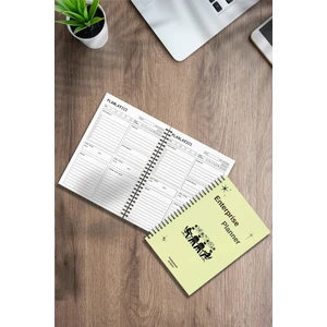 Four Kids Iş Planlama Not Defteri, Günlük Görevler, Yapılacaklar Listesi, Hedefler ve Fazlası - Notebook